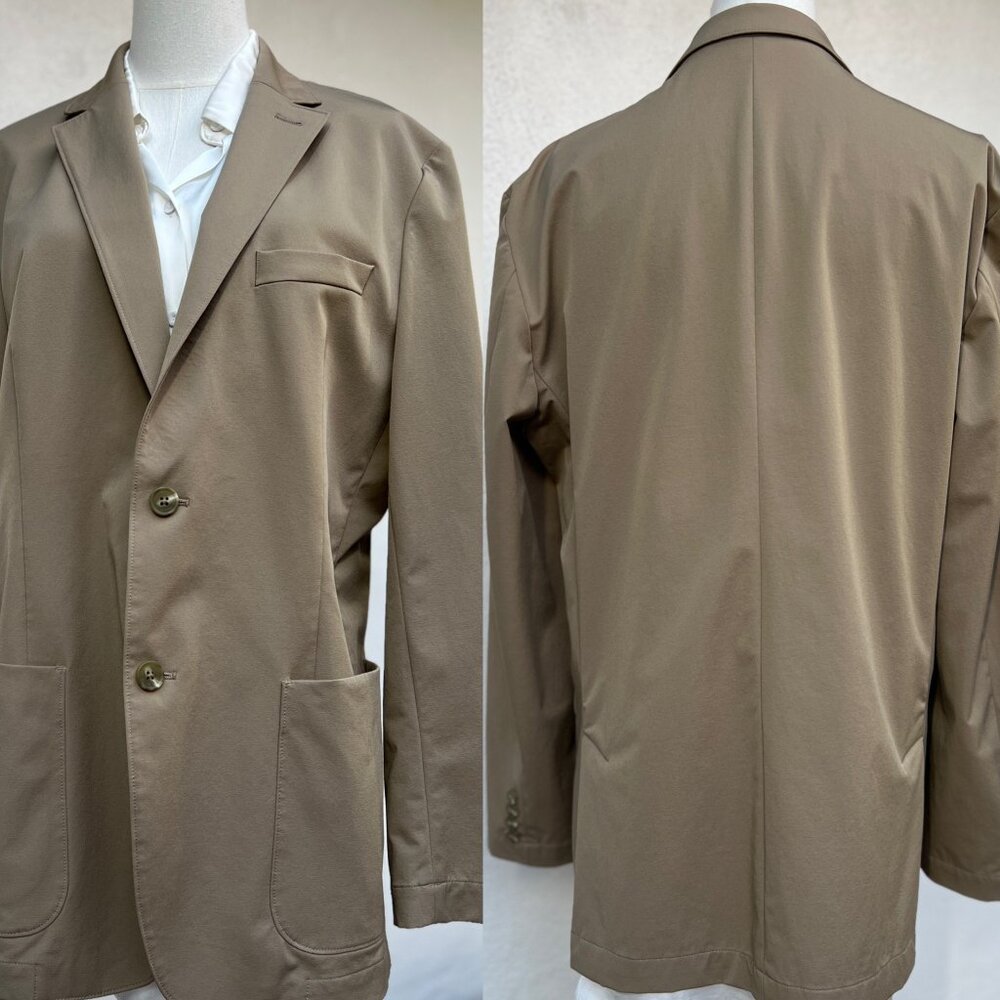 EUC Nordstrom Rack Men's Tan Trim Fit Sport Coat 42R / Preppy Chic / Minimalist
